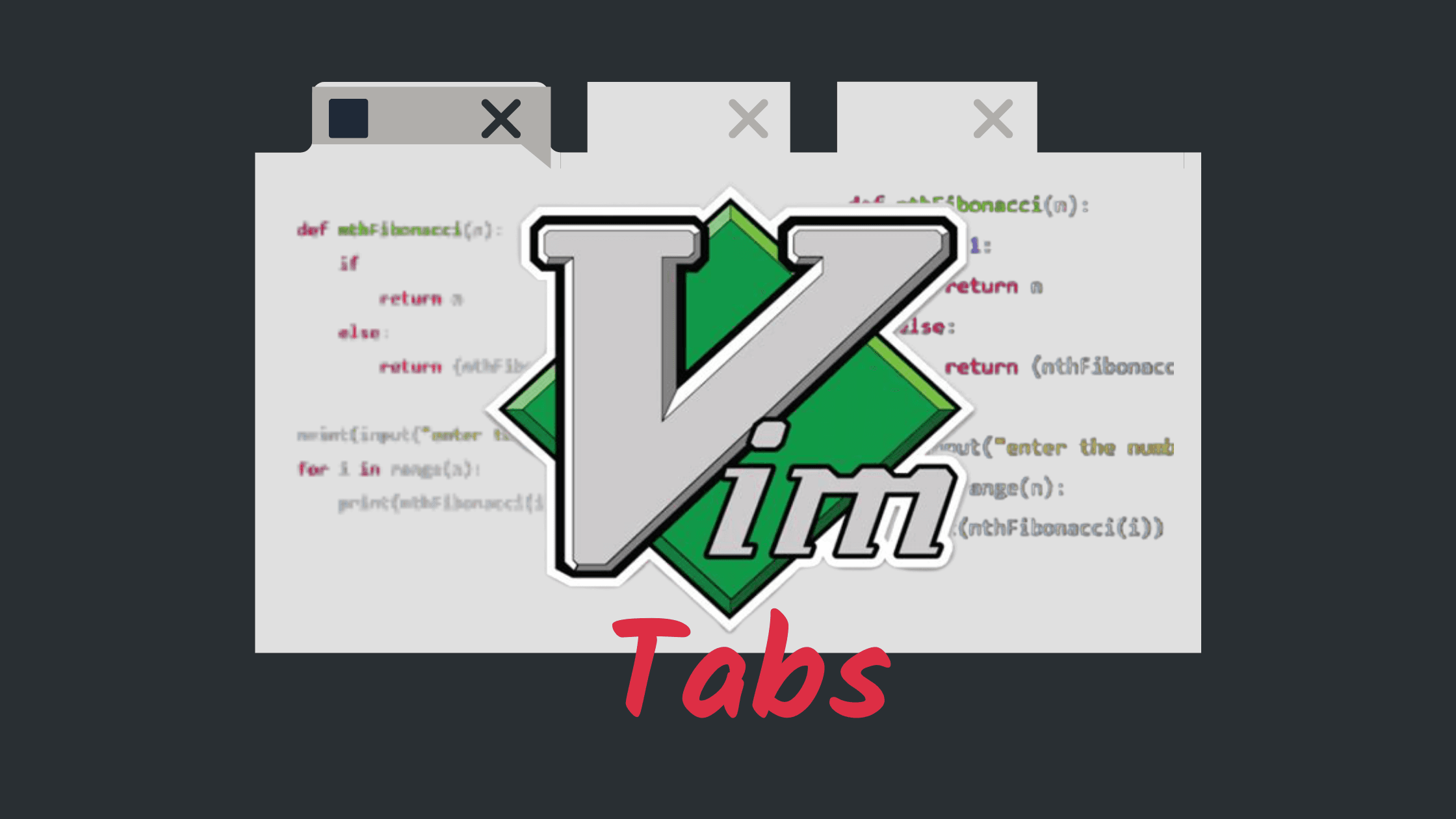 Vim: Tabs